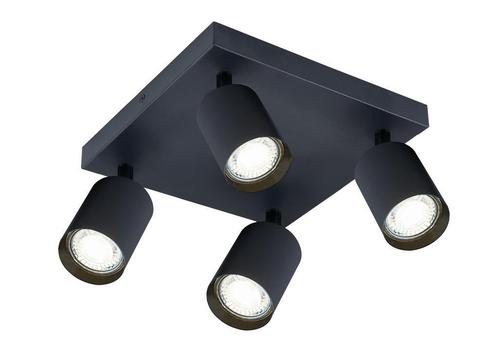 Opbouw Spot Armatuur Vierkant | 4x Richtbare GU10 Spots, Huis en Inrichting, Overige Huis en Inrichting, Nieuw, Verzenden