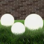 3x LED Bollen | Tweede Kansje | OP = OP (tuinverlichting), Tuin en Terras, Kunststof, Verzenden, Minder dan 50 watt, Staande lamp