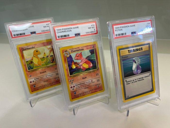 Pokémon - 3 Graded card - PSA 9 - WOTC, Hobby en Vrije tijd, Verzamelkaartspellen | Pokémon