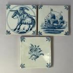 Tegel (6) - Makkum Tichelaar - 1960-1980 - o.a. Ruiter,, Antiek en Kunst