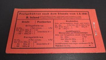 Duitse Rijk 1941 - Adolf Hitler postzegels - MH 49.1.1 ONr.1 beschikbaar voor biedingen