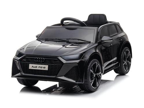 Audi RS6,12 volt elektrische kinderauto met rubberen banden,, Kinderen en Baby's, Speelgoed | Buiten | Accuvoertuigen, Ophalen of Verzenden