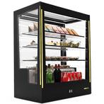 Koelvitrine | PAK | Zwart | +2°C/+6°C | Geforceerd | 4, Verzenden, Nieuw in verpakking