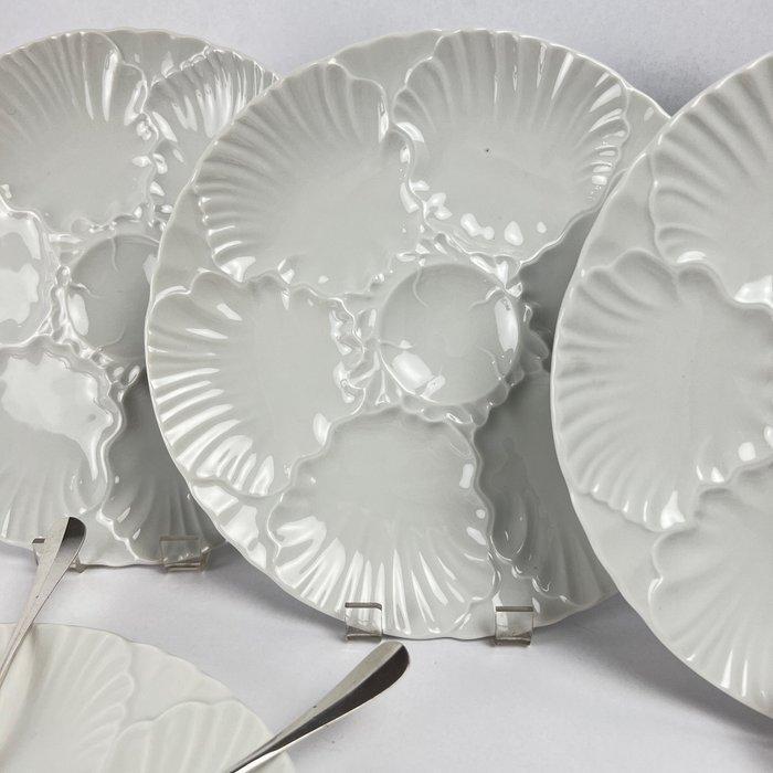 Pierard, Bareuther - Bavaria - Oesterservies (18) - seafood, Antiek en Kunst, Antiek | Meubels | Tafels