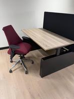 Zit Sta Duo Bureau - Duo Werkplek - Elektrisch Verstelbaar, Huis en Inrichting, Bureaus, Verzenden, In hoogte verstelbaar, Nieuw