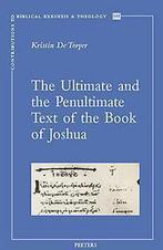 Contributions to Biblical Exegesis & Theology-The Ultimate, K. de Troyer, Zo goed als nieuw, Verzenden