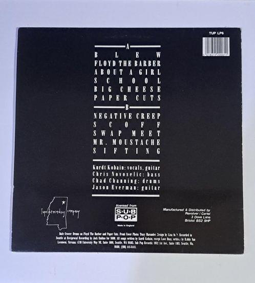 Nirvana - Bleach - 1st UK pressing - LP - Premier pressage -, Cd's en Dvd's, Vinyl Singles