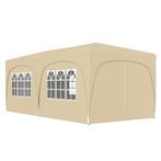 Tuinpaviljoen - Stabiel - Opvouwbaar - Zandkleurig, Tuin en Terras, Ophalen of Verzenden, Nieuw