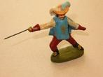 Nardi - Figuur - Mousquetaire en Composition 7 cm rare  (2)