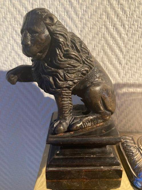 sculptuur, Lion Médicis en Bronze - Lion Héraldique -, Antiek en Kunst, Antiek | Overige Antiek