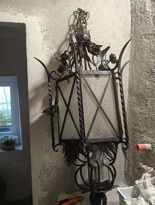 Lantaarn (2) - Smeedijzer, Antiquités & Art, Antiquités | Meubles | Chaises & Canapés