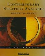Contemporary Strategy Analysis, Third Edition 9780631207801, Verzenden, Gelezen, Robert M. Grant