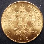 Autriche. 4 Florins/10 Francs 1892 Franz Joseph I