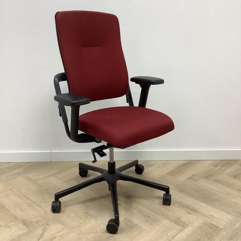 Tweedehands Rohde & Grahl Xenium ergonomische bureaustoel,, Huis en Inrichting, Bureaustoelen, Bureaustoel, Rood, Gebruikt, Ergonomisch