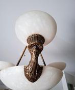 Kroonluchter - Albast, Messing - Jugendstil