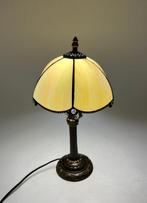 Tafellamp - warm - Glas-in-lood - Tiffany-stijl lamp, Antiek en Kunst