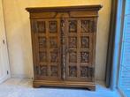 Armoire - Chêne - Halkast avec sculpture en bois