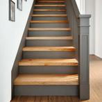 vidaXL Traptreden 2 st 80x30x2 cm massief eikenhout, Verzenden, Nieuw