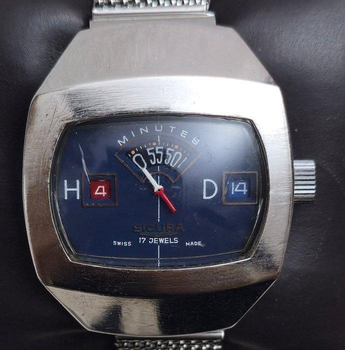 Sicura - Nos 1970s mechanical - Zonder Minimumprijs - Heren, Handtassen en Accessoires, Horloges | Heren