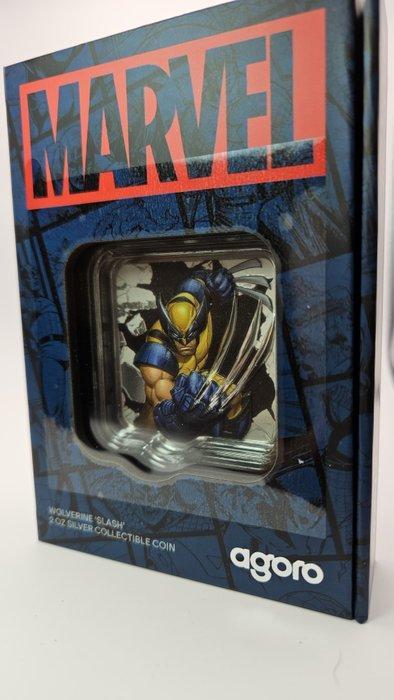 Niue. 5 Dollars Niue 2025 – Marvel – Wolverine Slash – 2 oz, Postzegels en Munten, Munten | Europa | Niet-Euromunten