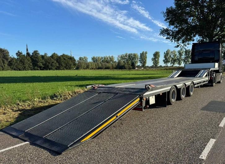 Veiling: Semi-Dieplader Kromhout 3ASDU 1995, Auto's, Vrachtwagens, Ophalen