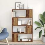 vidaXL Tv-meubelset Wandgemonteerd Bruin 80 x 24 x 125 cm, Huis en Inrichting, Kasten |Televisiemeubels, Verzenden, Nieuw