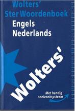 Wolters ster woordenboek / Engels-Nederlands / Wolters, Gelezen, Verzenden, H. de Boer, Nederlands