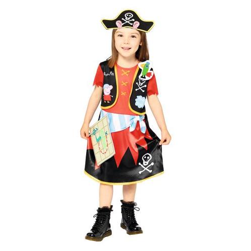Kind Kostuum Peppa Pig Jurk Pirate, Kinderen en Baby's, Carnavalskleding en Verkleedspullen, Nieuw, Verzenden