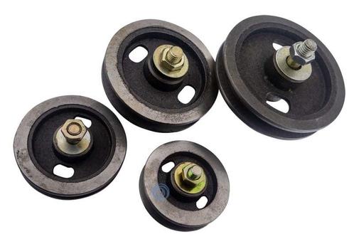 Gietijzeren wiel met naaldlager 75mm, Tuin en Terras, Overige Tuin en Terras, Verzenden