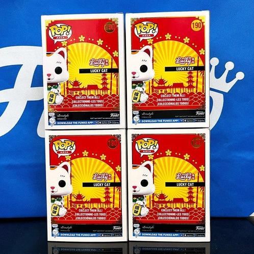 Funko - Action figure Asia Lucky Cat 4pcs Set #190 [Asia, Antiek en Kunst, Antiek | Speelgoed