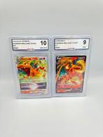 Pokémon - 2 Graded card - CHARIZARD VSTAR & CHARIZARD V -