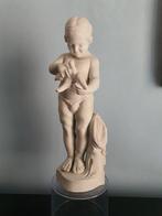 Ginori Doccia - Sculpture, Putto con colomba - 33 cm -