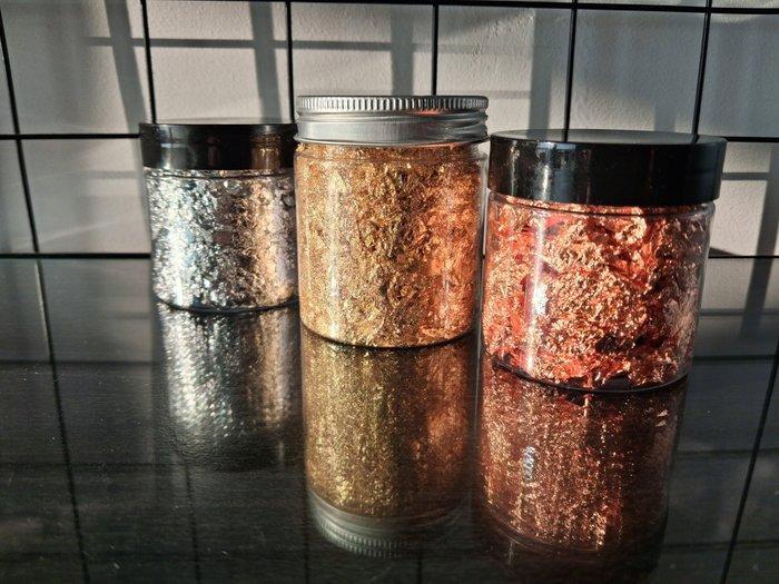 Themacollectie - Goudblad in een doos van 10 g., Antiek en Kunst, Antiek | Speelgoed