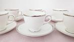Wedgwood - Service à thé (12) - Argent, Porcelaine - Carlyn, Antiek en Kunst