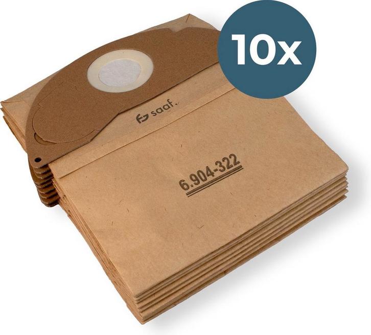 2dekans | Stofzuigerzakken - 10 Stuks - Geschikt Voor, Elektronische apparatuur, Stofzuigers, Ophalen of Verzenden