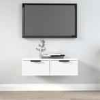 vidaXL Wandkast 68x30x20 cm bewerkt hout wit, Huis en Inrichting, Kasten | Overige, Verzenden, Nieuw