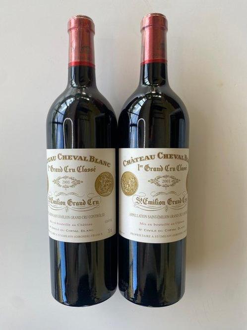 2001 Château Cheval Blanc - Saint-Émilion 1er Grand Cru, Verzamelen, Wijnen