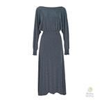 Ibana • midi jurk met open rug • 36, Verzenden