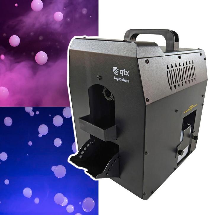 QTX FogoSphere: Compacte Bubbel En Rookmachine 700W, Muziek en Instrumenten, Licht en Laser