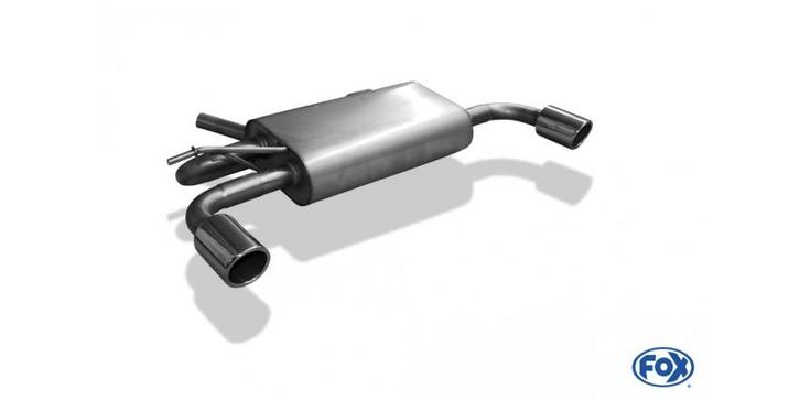 FOX Dacia Duster 4x4 einddemper kruis uitgang rechts/links -, Auto-onderdelen, Uitlaatsystemen, Nieuw, Verzenden