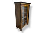 Vitrine - Ronce de noyer - Biedermeier, colonnes, Antiek en Kunst