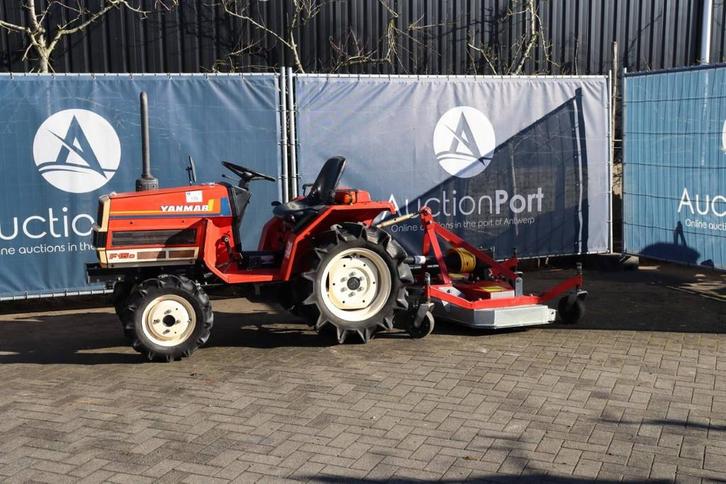 Veiling: Minitarctor Yanmar F15D Diesel 15pk met maaier, Articles professionnels, Agriculture | Tracteurs, Enlèvement