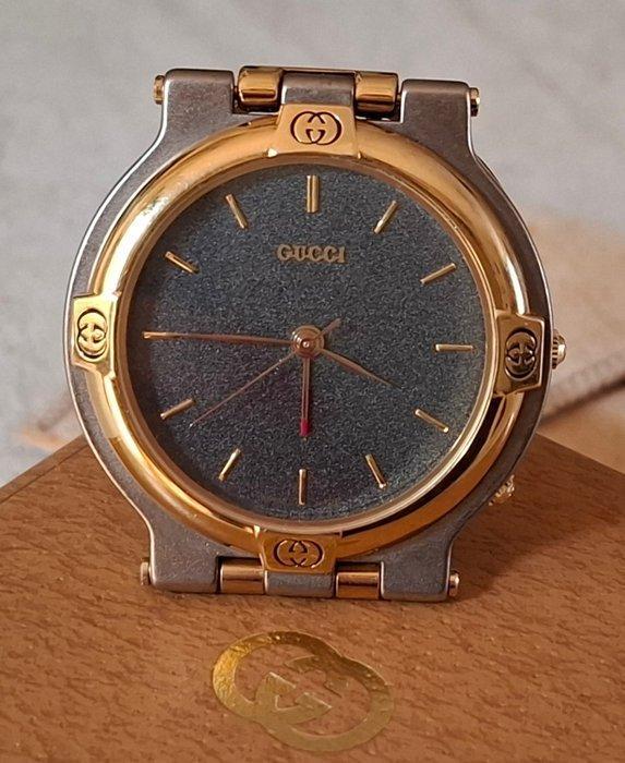 Reisklok, Wekker - Gucci - Art Deco Staal - 2000-2020, Antiek en Kunst, Antiek | Klokken
