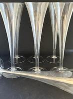 Champagne fluitje (7) - Steenglas - Champagne glas 25cm hoog