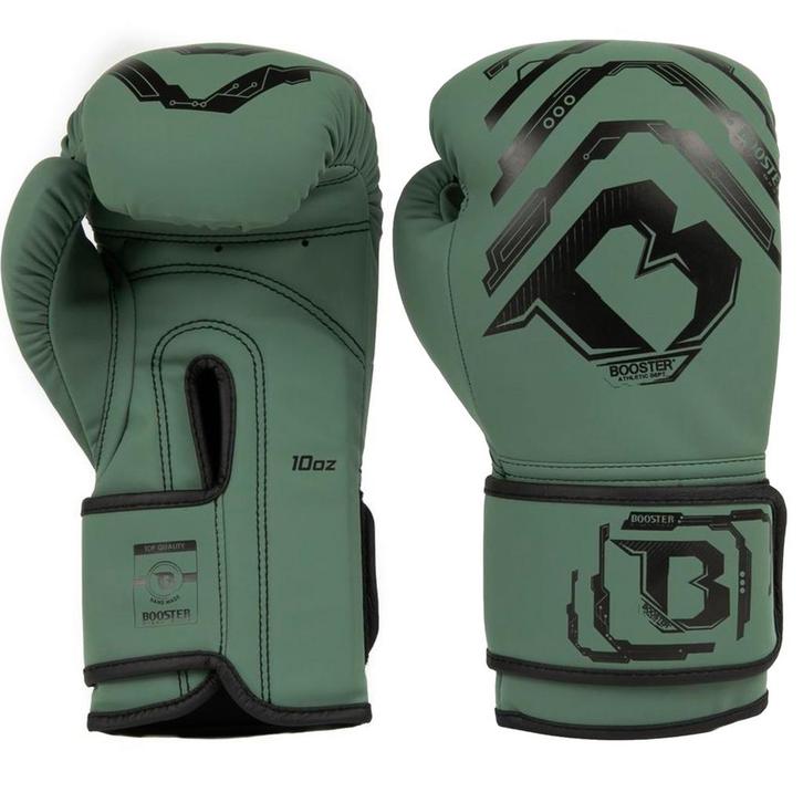 Booster Kids Elite V2.3 Bokshandschoenen Groen Zwart, Sport en Fitness, Boksen, Bokshandschoenen, Nieuw, Verzenden
