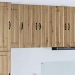 vidaXL Keukenkast aan de muur Artisan Eiken 30 x 31 x 80 cm, Huis en Inrichting, Verzenden, Nieuw