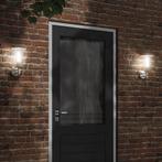 vidaXL Buitenwandlamp roestvrij staal zilverkleurig, Verzenden, Nieuw