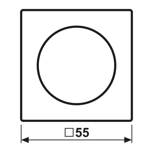 Jung A Reeks Rotary Dimmer Afdekking Matt Wit - A1740BFWWM, Doe-het-zelf en Bouw, Elektriciteit en Kabels, Verzenden