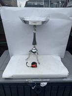 Bijzettafel - fraaie vintage ronde design bijzet tafel -