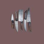 Keukenmes - Hout, met de hand gemaakt gesmeed staal - Noord